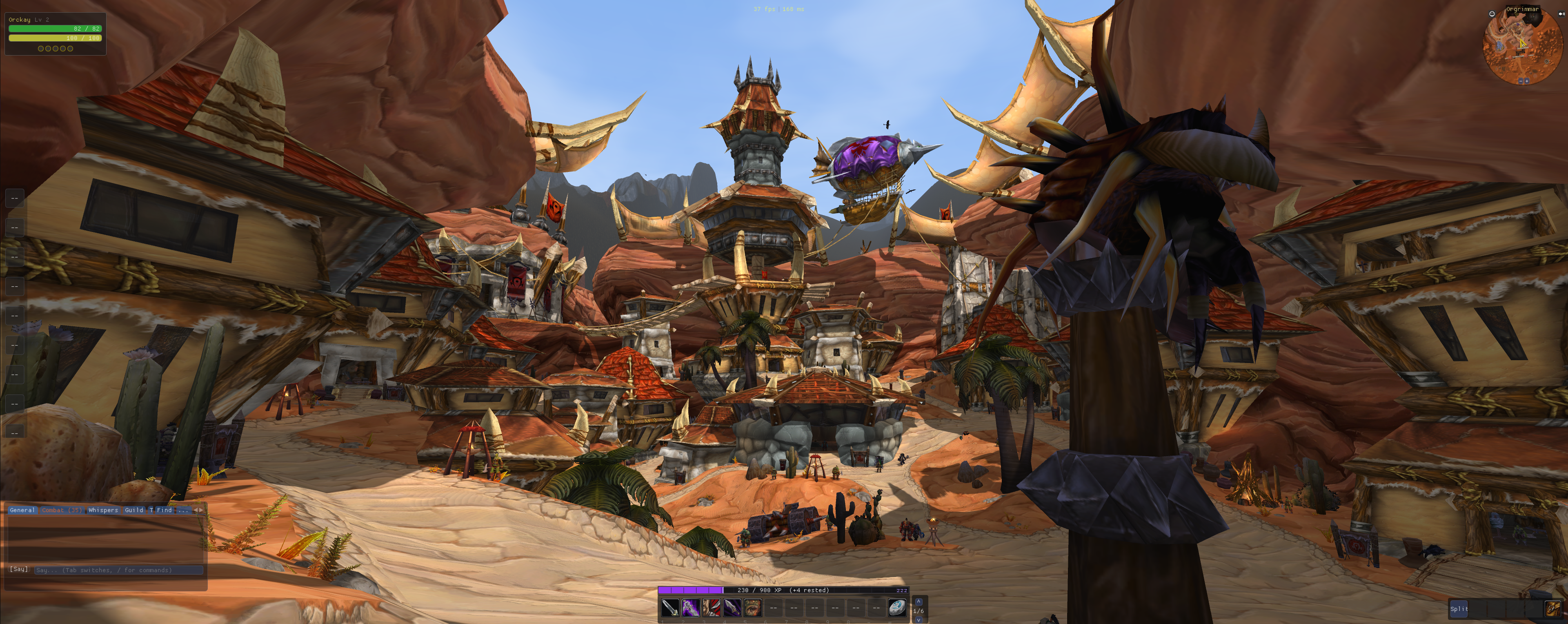 WoWee rendering Orgrimmar